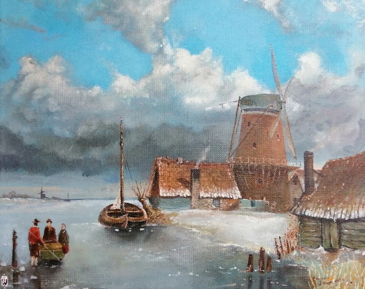 Winter in Holland according to No Identity! 