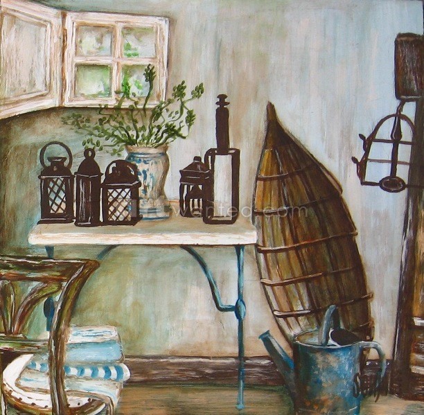 Shabby garden cottage 1