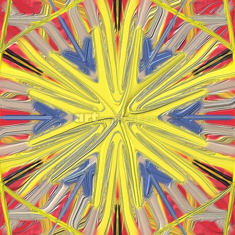 abstract yellow color lines