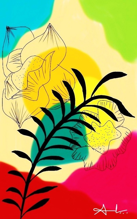 Boho art.... Digital art.. 