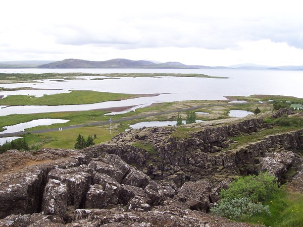 Thingvallavatn-lake in Iceland