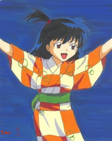 Rin playing