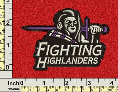 Baldwin Fighting Logo D6978