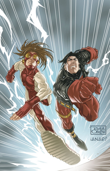 Impulse and Superboy 