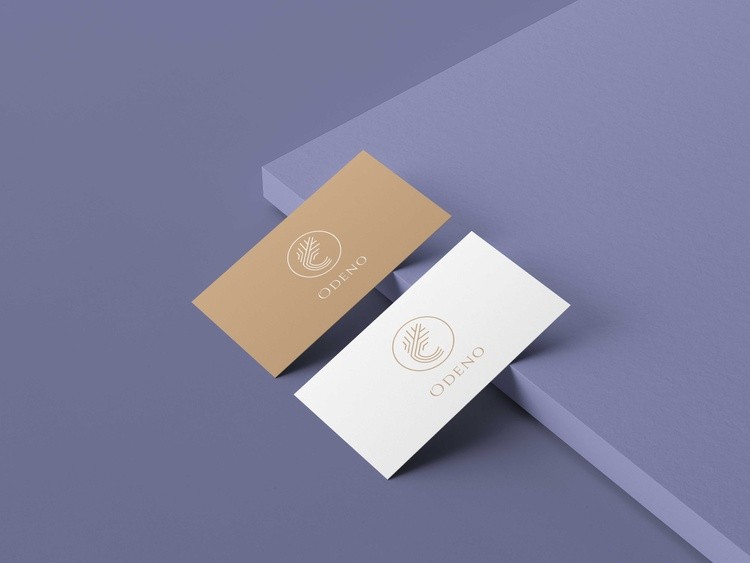 business card logo