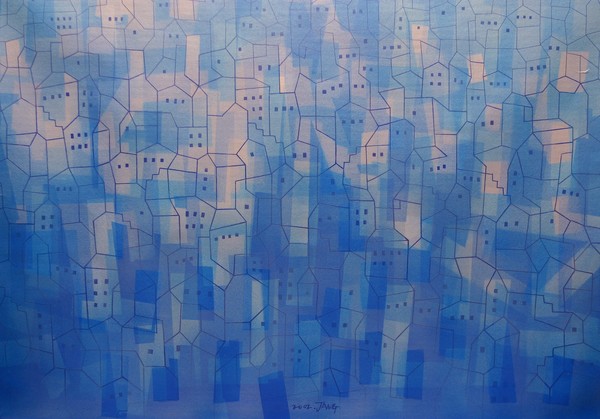 Blue city