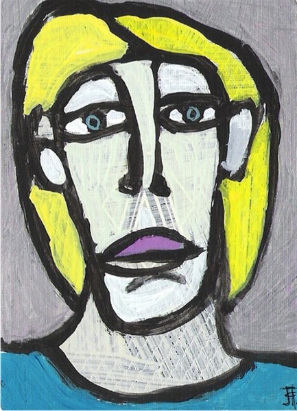 Blue Eyed Friend ACEO