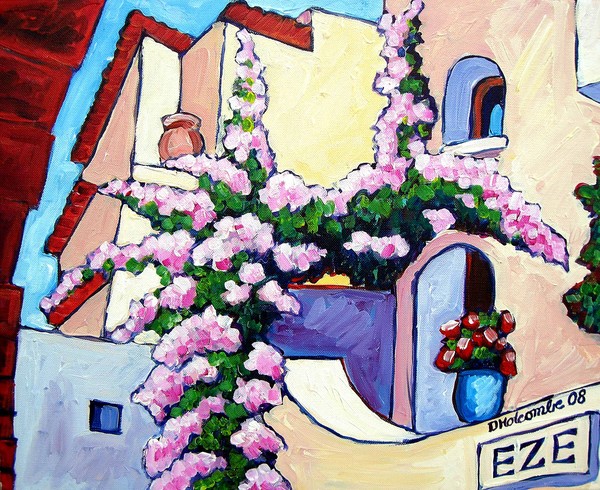 View of Eze, France #4 (2008)
