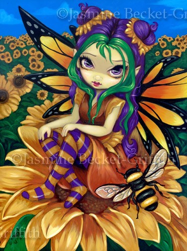 Sitting on a Sunflower