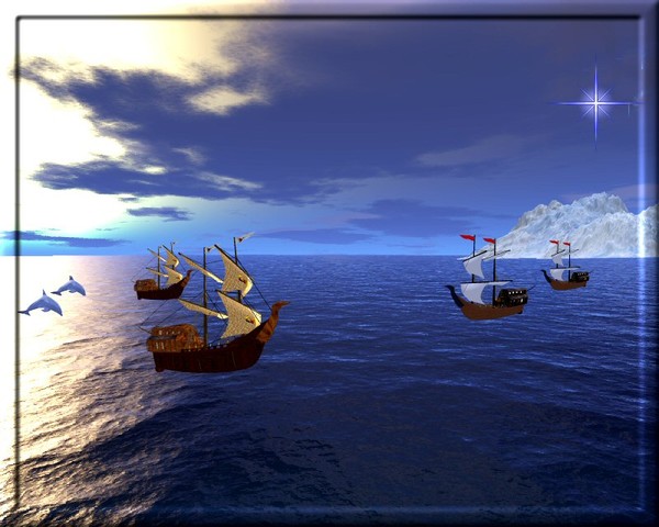 At Sea