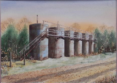Crude oil tanks