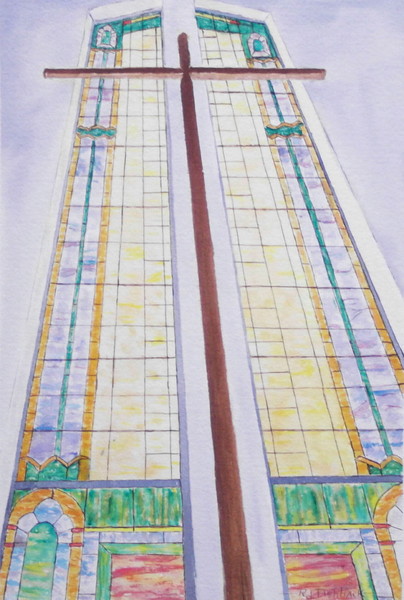 Stains at the cross