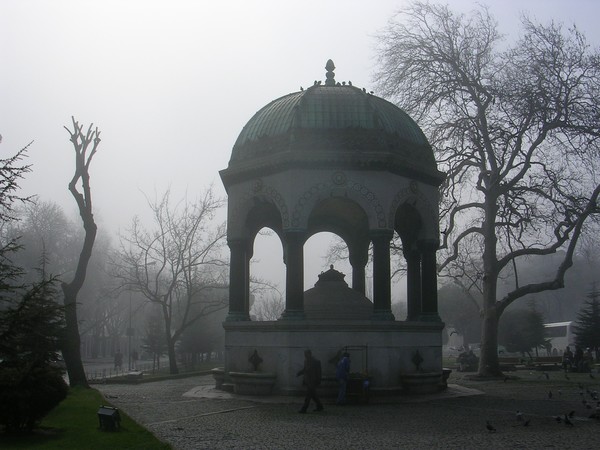Foggy day in Istanbul