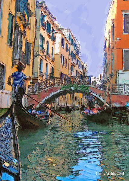 Rush Hour in Venice