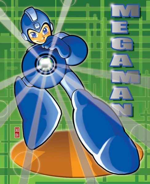 megaman fan art