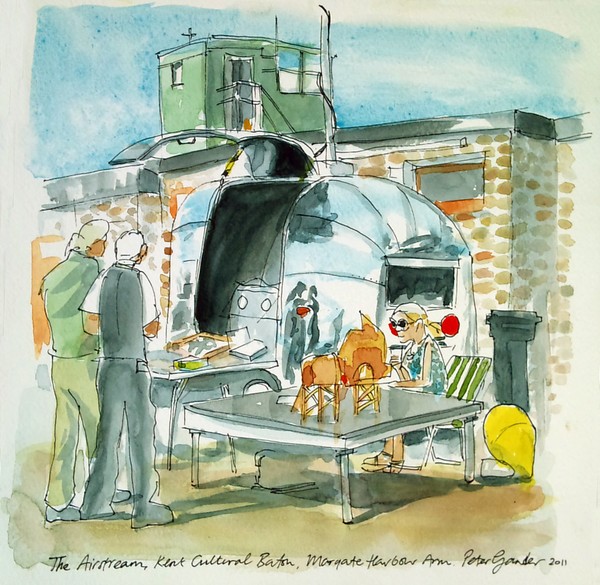 The Kent Cultural Baton, 1/5 The airstream