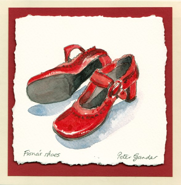 Fiona’s red shoes