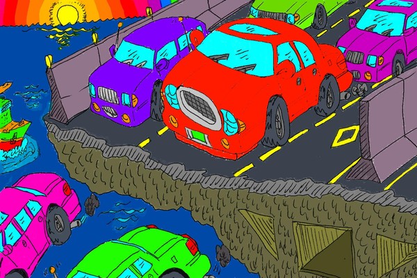 Earthquake On The Bridge