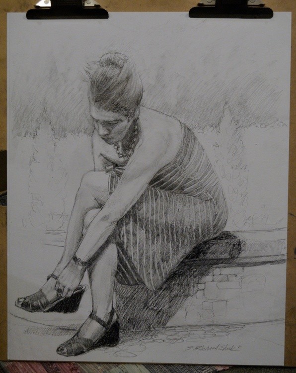 Sketch Study of Angel