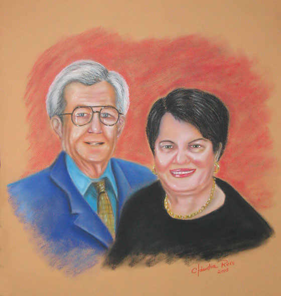 Reverend Elton Johnson and Wife