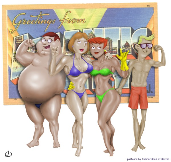 Toons on vacation