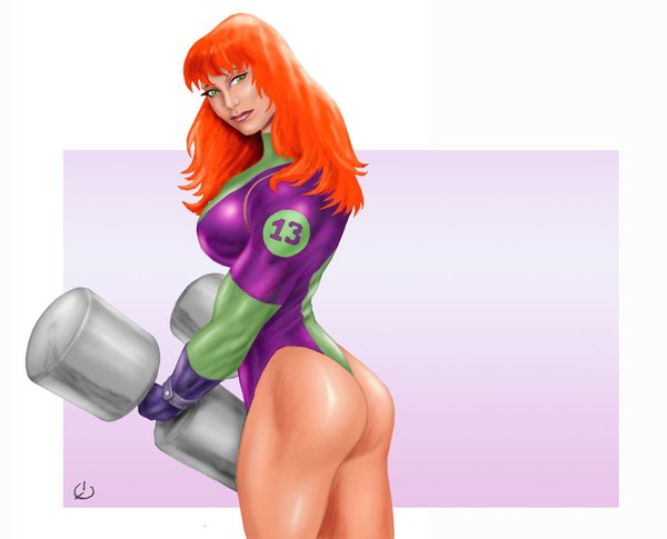 Caitlin colored