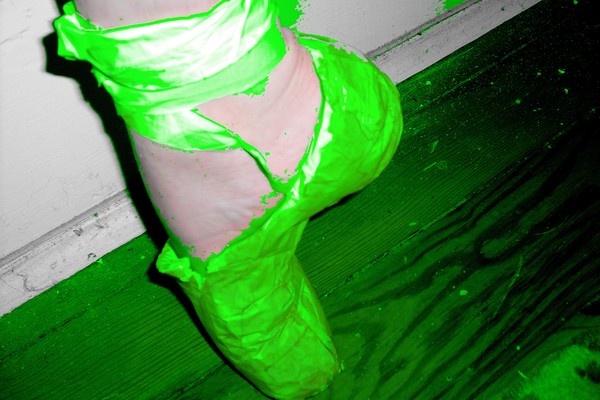 Ballet Shoe Green