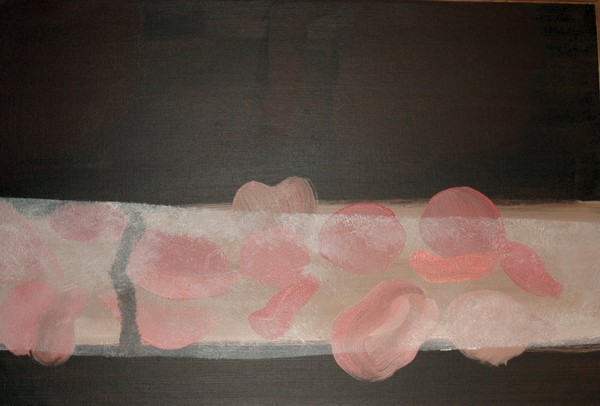 Rose petal sunrise
