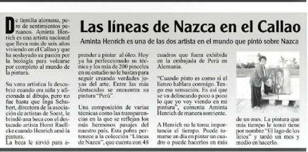 lineas de nazca en el callao articulo prensa chalaca