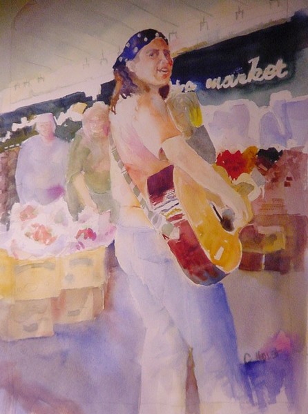 Pike Street Musician