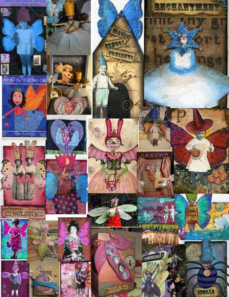 Faerie Zine Collage