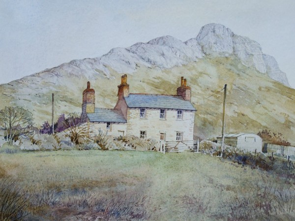 Farm under Carn Llidi Pembrokeshire Wales