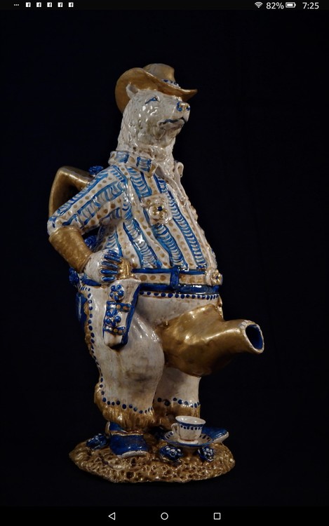 BearNeccesiTEA Naughty Teapot