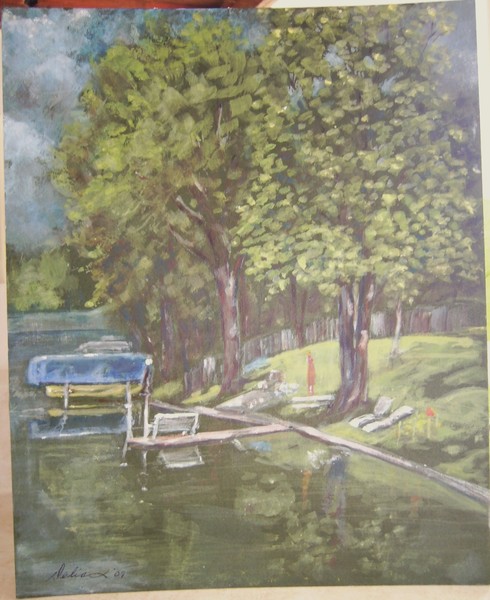 plein air Oconomowoc Wisconsin 2010