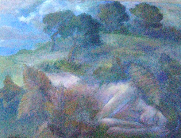 asleep in the ferns