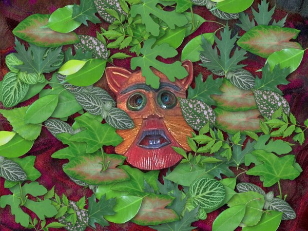 abstract with Mask