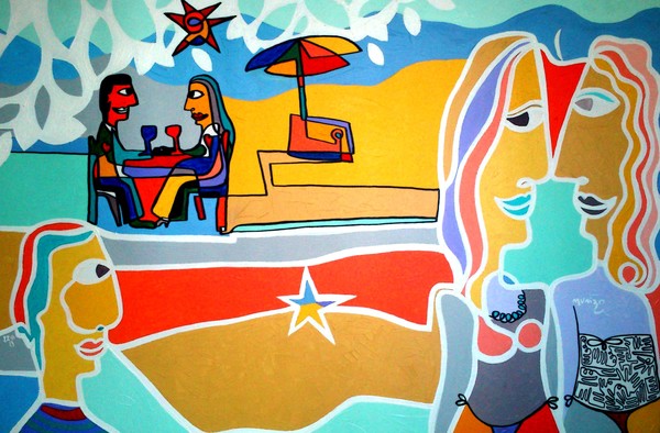 A praia de Ricardo Dagnoni