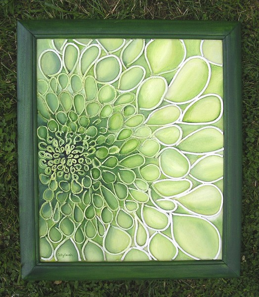 Green Dahlia
