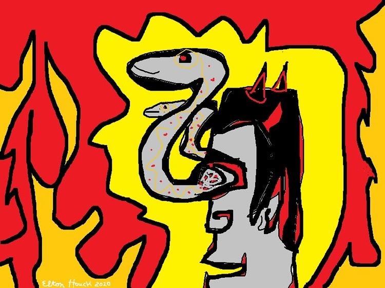 SNAKE EYES (C) 2020 ELTON HOUCK