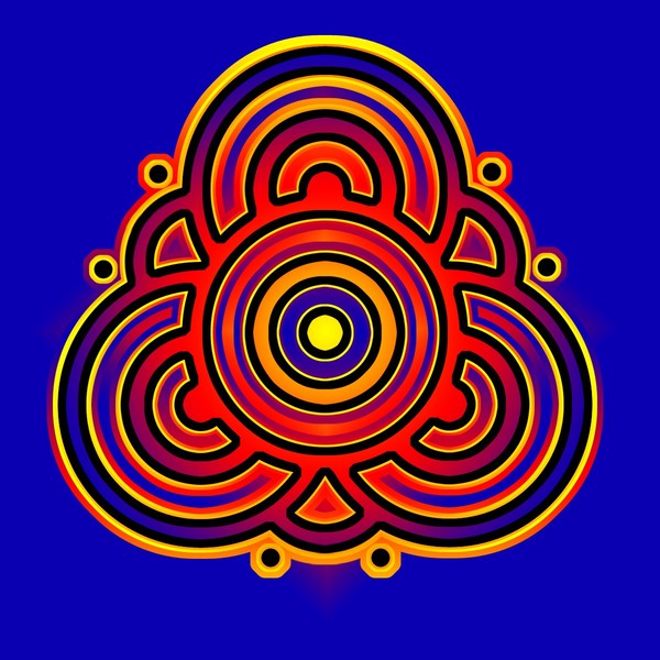 PSYCHEDELIC CROP CIRCLE