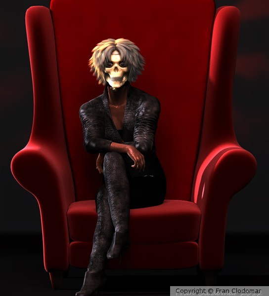Halloween Seated Model 2