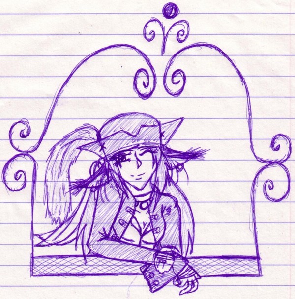 My pirate chara Jessy with kitty ears