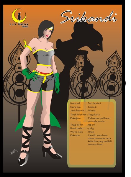 srikandi Catmoon characters