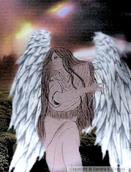 Angel Indian on the Prairie