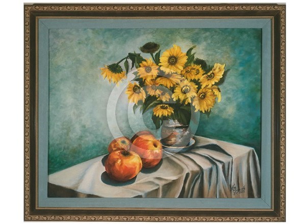 Apples and Sunflowers