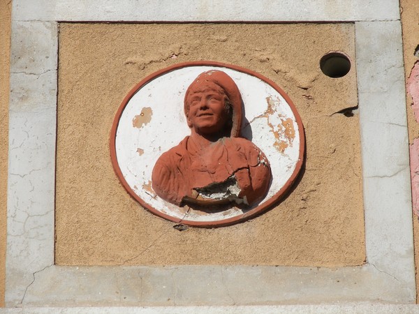 Stone face in Gradež/Grado - Italy