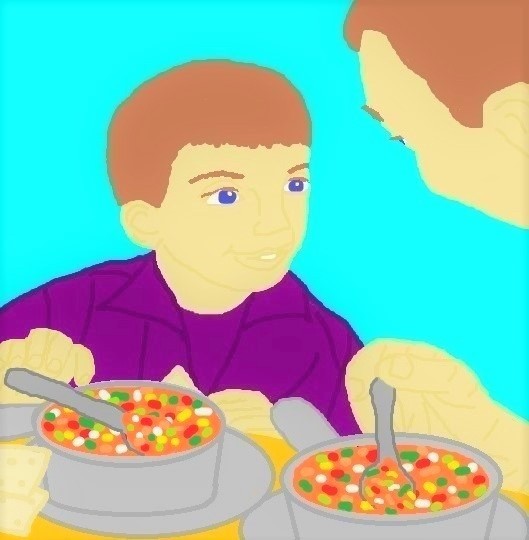 Sharing Time With Soup