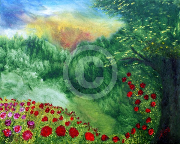 No. 076 The Roses's Path