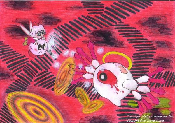 Dark Star: Kirby & Ribbon vs. O2