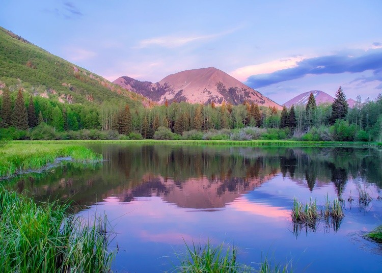 Warner Lake La Sal Mountain Utah